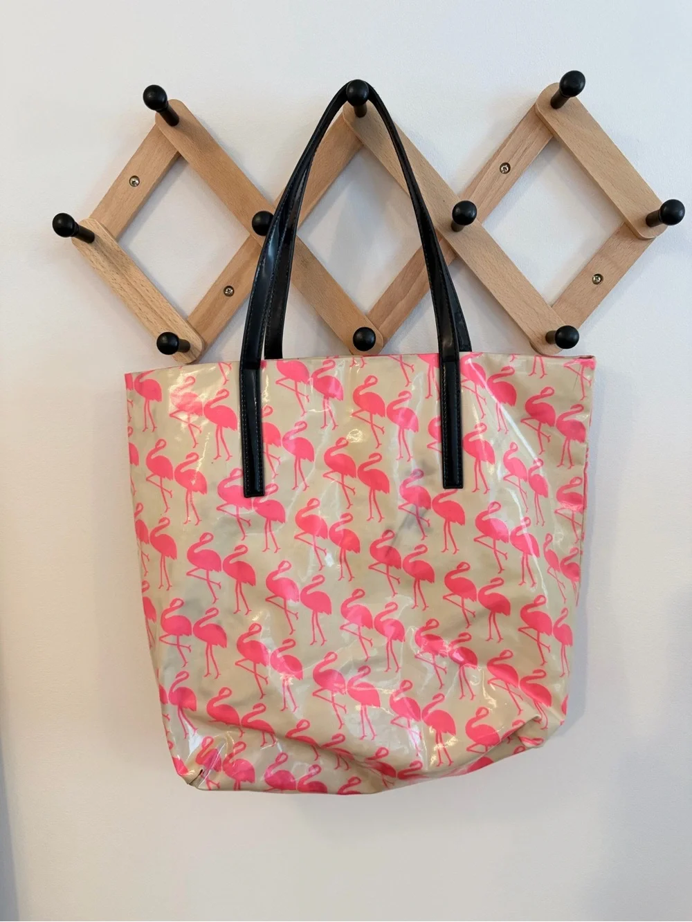 Kate Spade Pink Flamingo Tote Bag